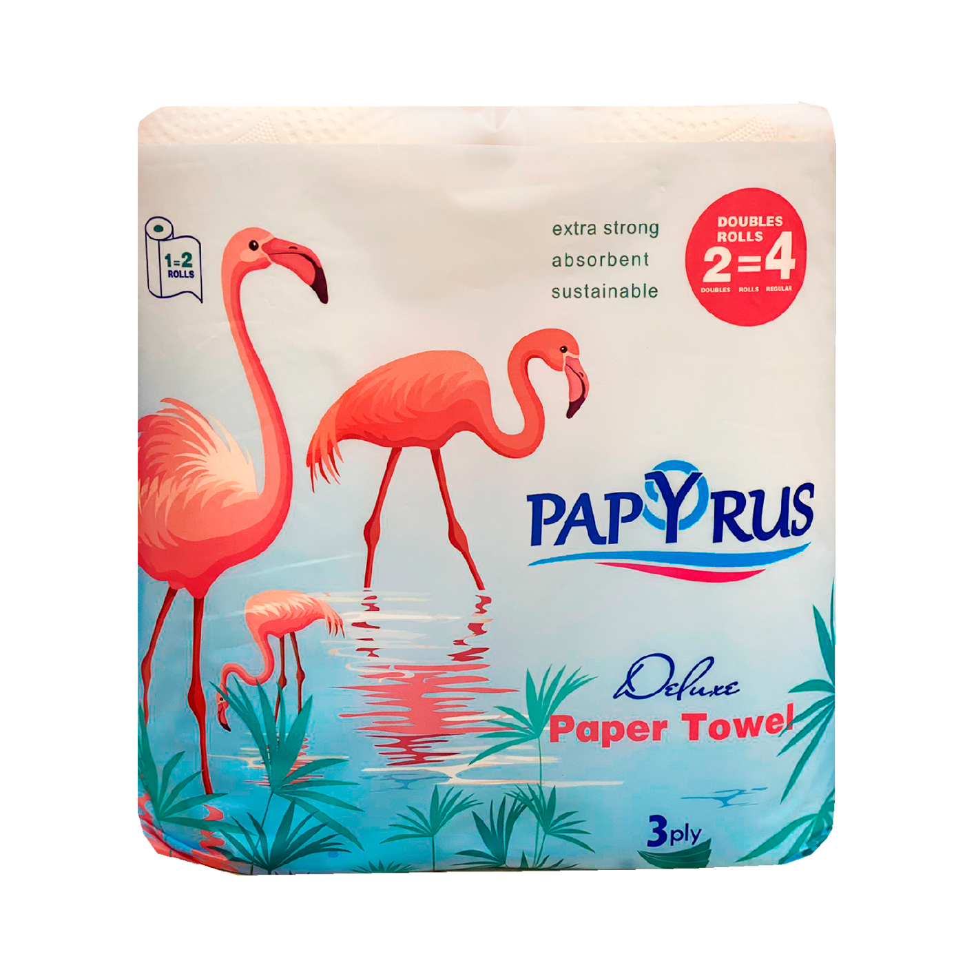 Խոհանոցի սրբիչ դելյուքս Պապիրուս  3շ 2հ