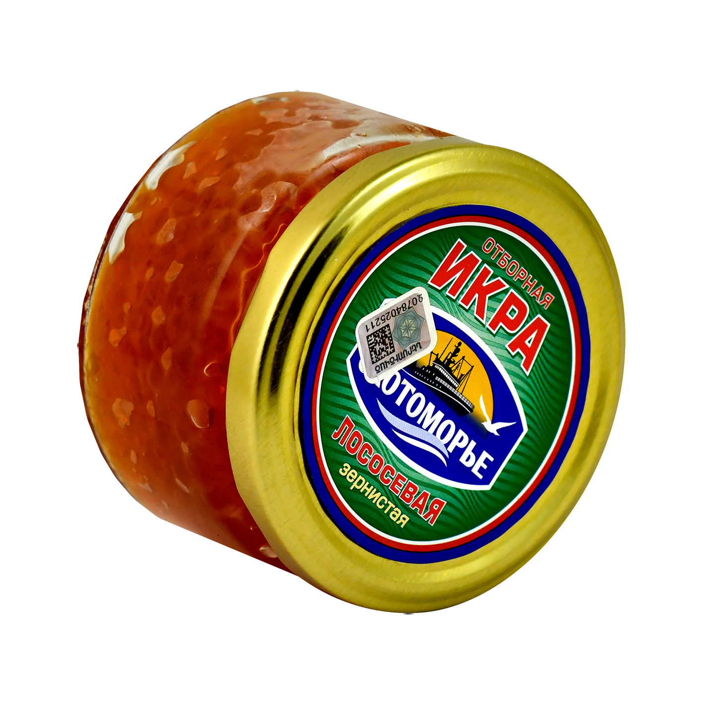 Ձկնկիթ սաղմոնի հատիկավոր Ախոտոմորե 100գ ա/տ