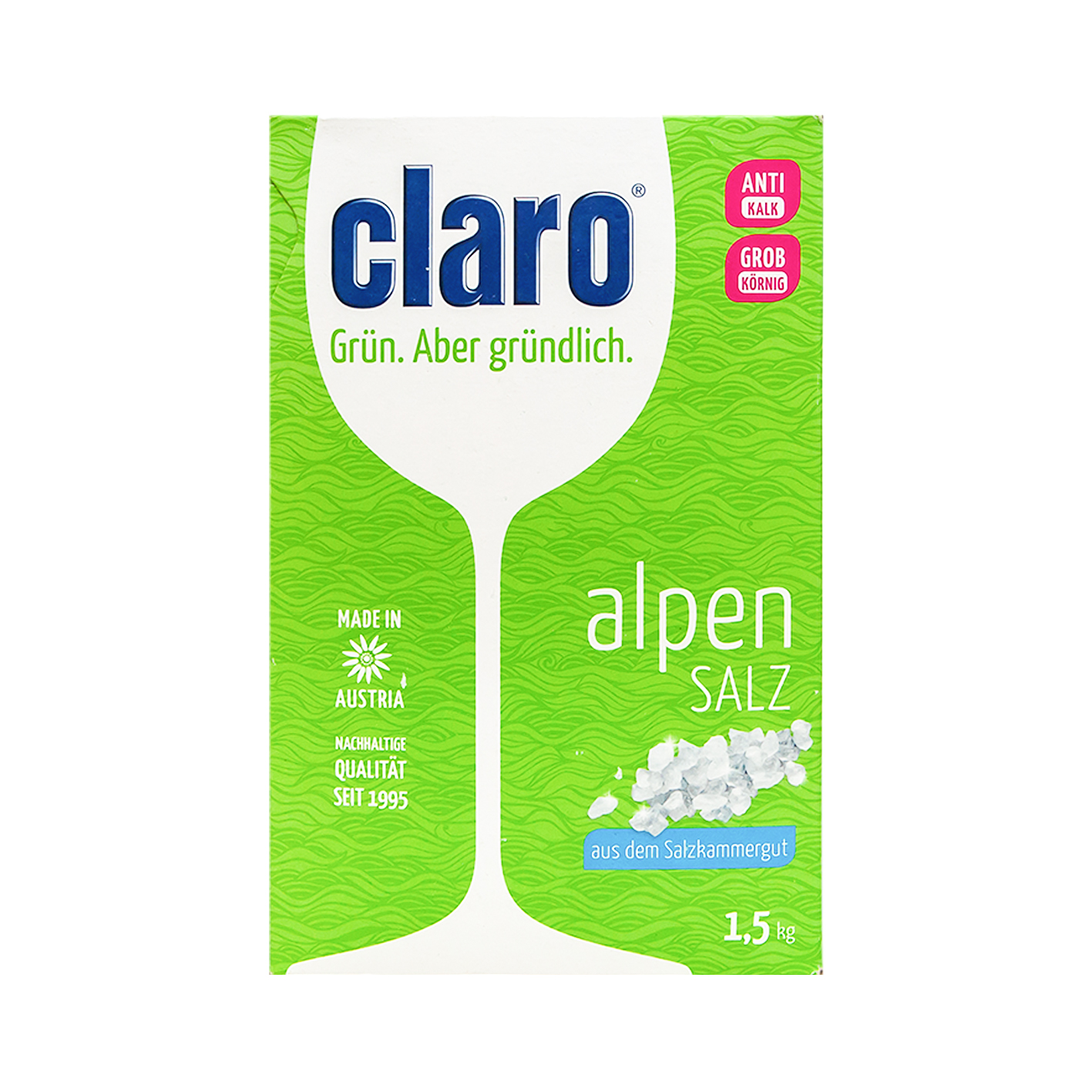Dishwasher salt "Claro" 1.5kg