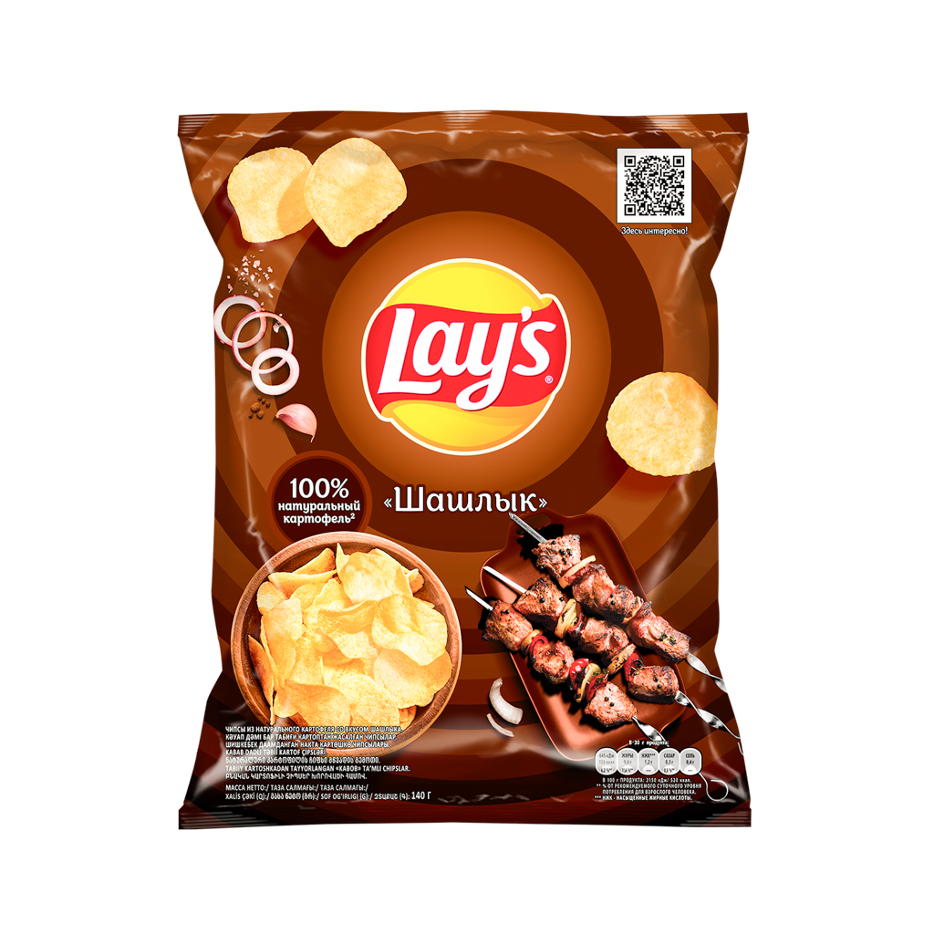 Chips "Lays" barbecue 140g