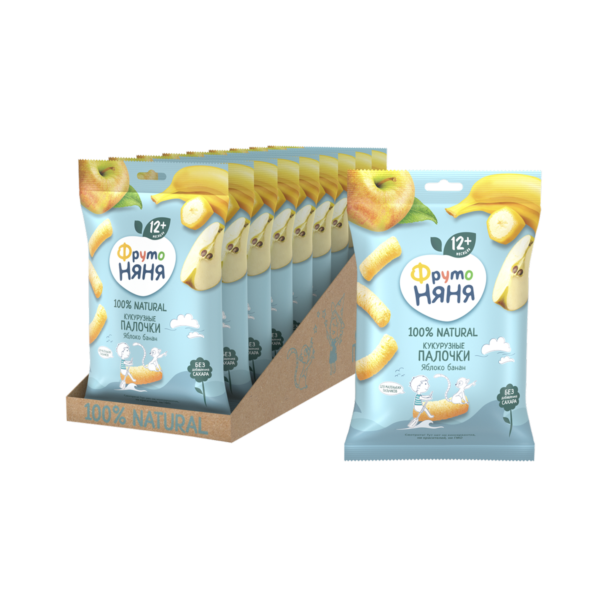 Եգիպտ. ձողիկներ  խնձ/բանան Ֆրուտոնյանյա 20գ