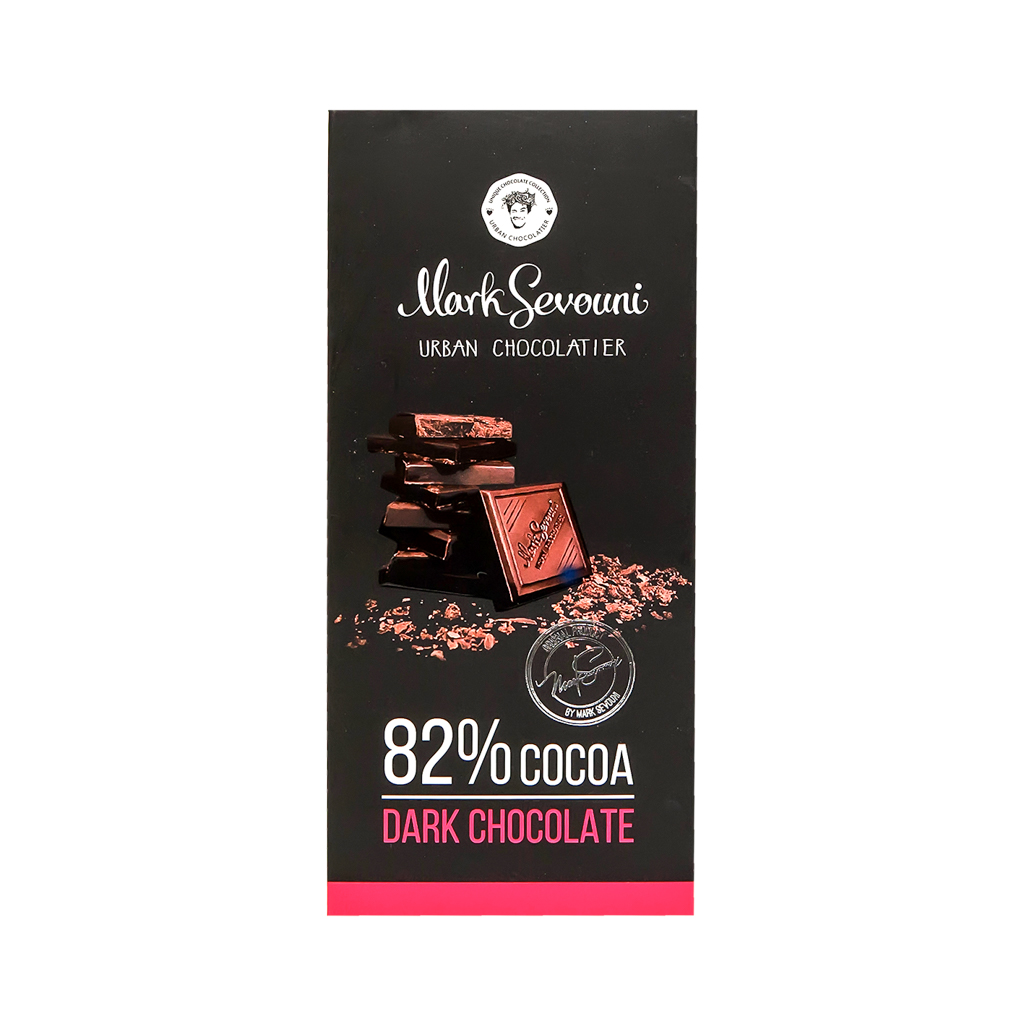 Chocolate bar "Mark Sevouni" dark chocolate 82% 90g