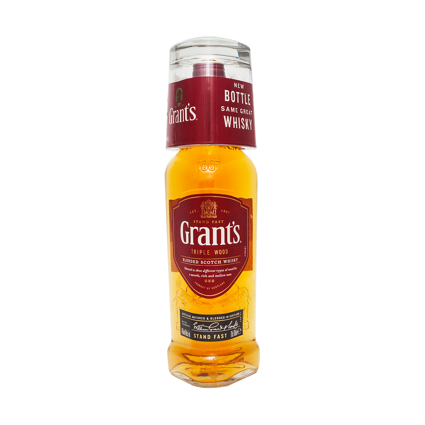 Վիսկի Գրանտս 0.7լ բաժակով