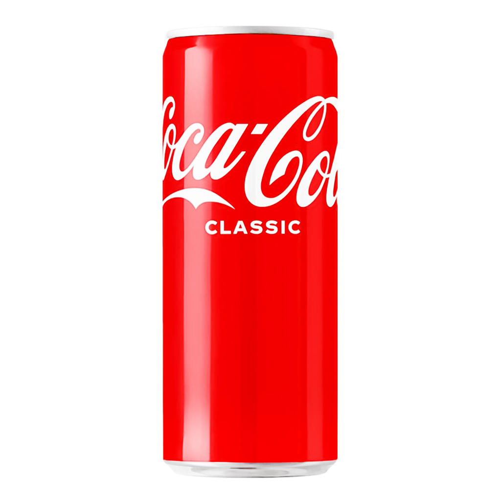 Carbonated drink "Coca Cola" slim (can) 330ml