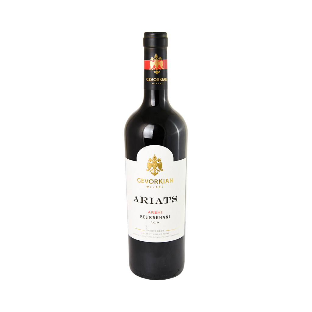 Wine "Ariats" Kes Kakhani, red dry 0.75l
