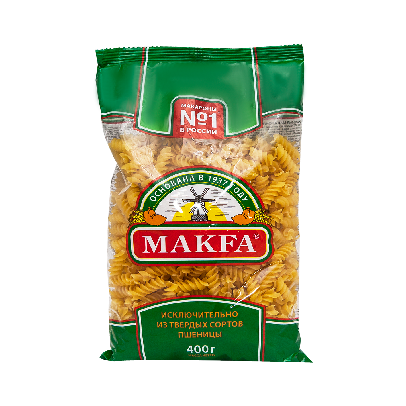 Մակարոնային արտադրանք սպիրալ Մակֆա  400գ