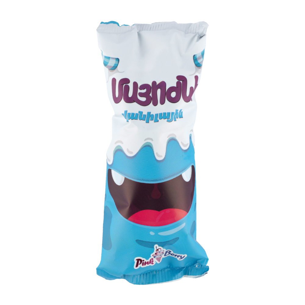 Ice cream "Pink Berry" Mayojni, vanilla 60g
