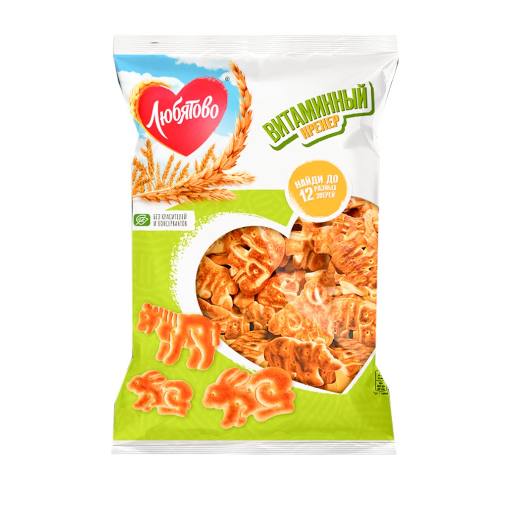Cracker "Lyubyatovo" vitaminic 300g