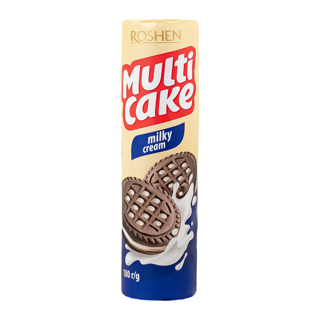 Cookies "Roshen" Multicake, milk 180g