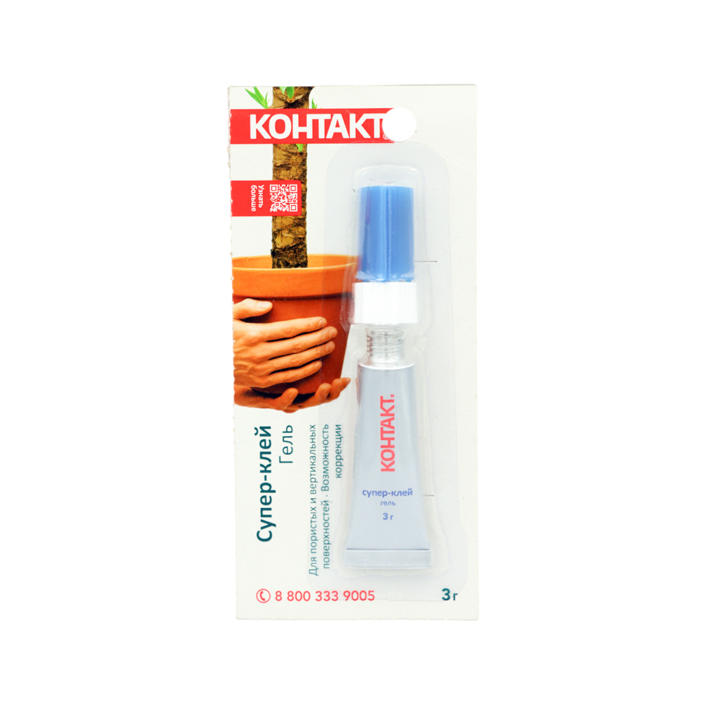 Super glue gel "Contact" 3g