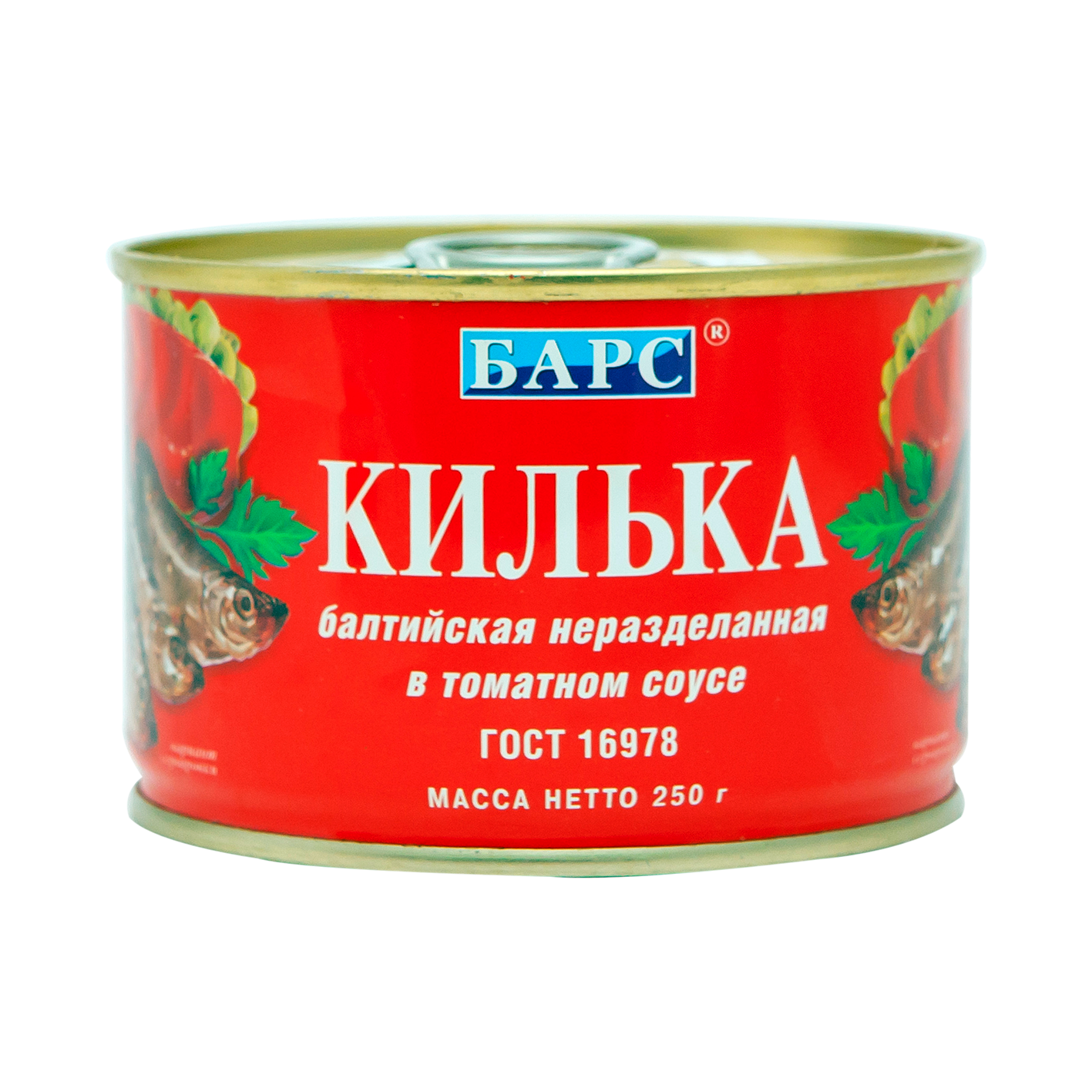 Անձրուկ տոմատի սոուսով Բարս 250գ