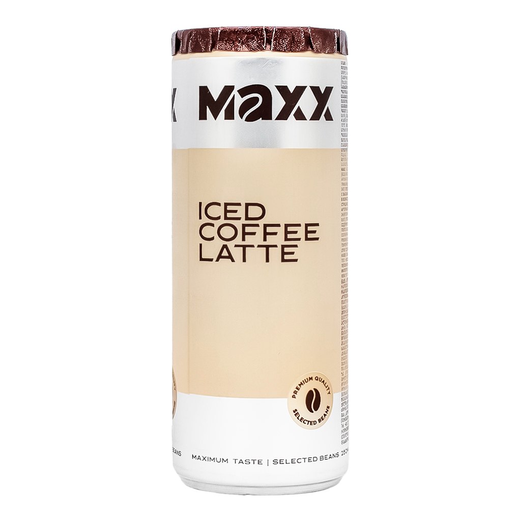 Iced coffee "Maxx" latte (can) 250ml
