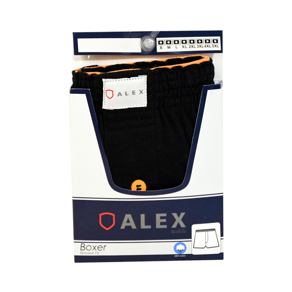 Men's boxer "Alex" black XS M1102