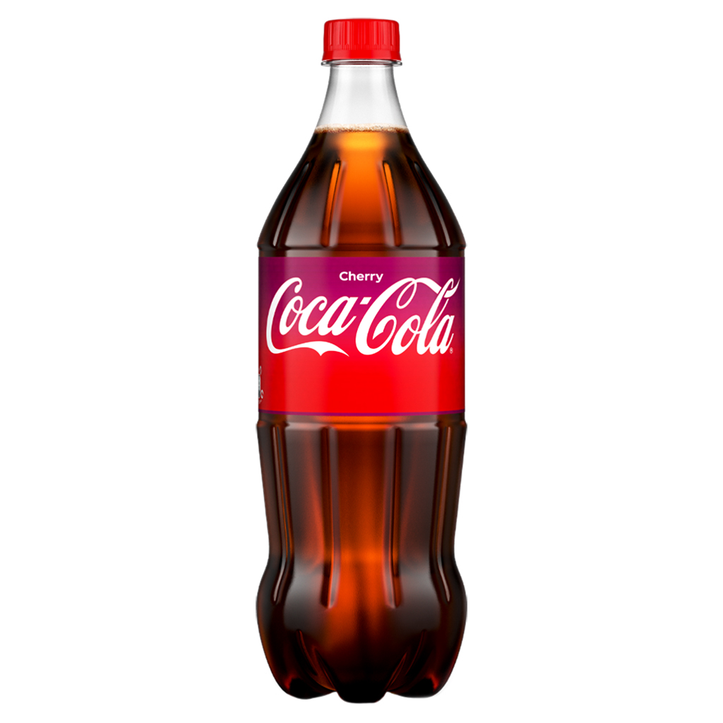 Carbonated drink "Coca Cola" cherry 1l