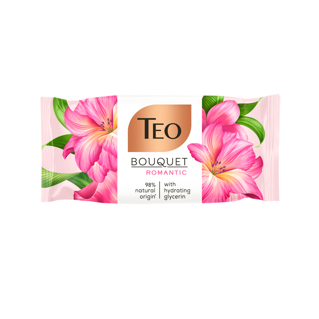Soap "Teo" Bouquet, romantic 70g