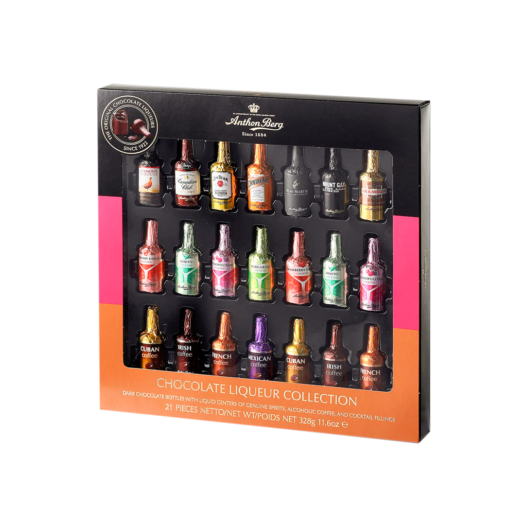 Chocolate box "Anthon Berg" assorted liqueurs 328g