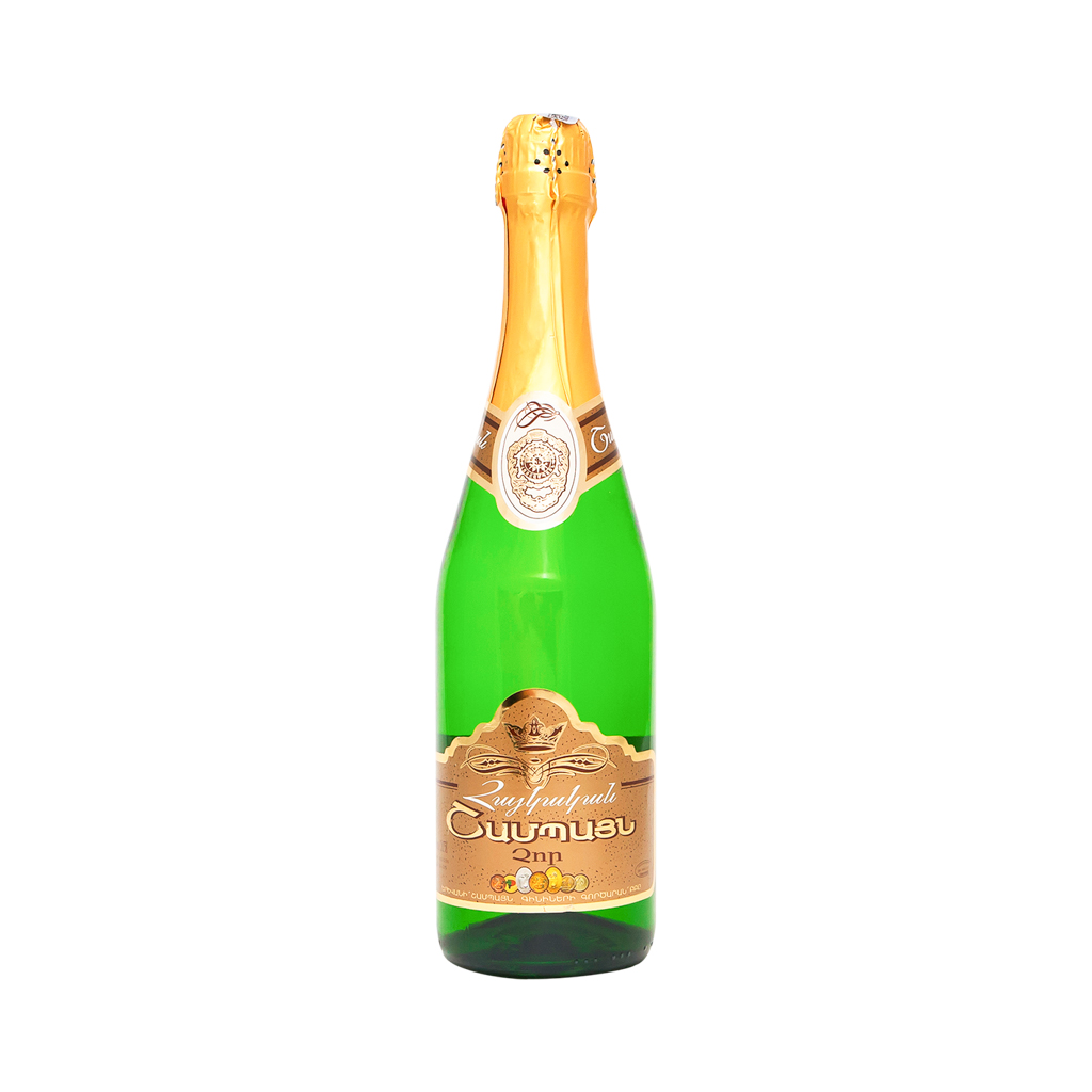 Sparkling wine "Armenian" dry 0.75l