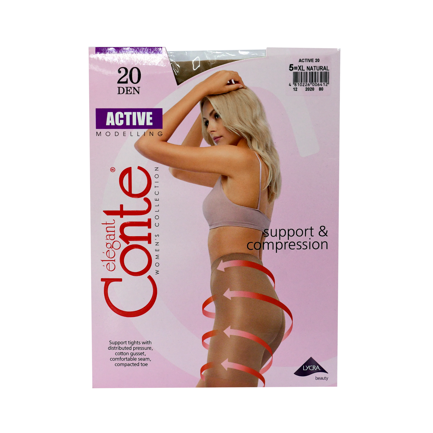 Զուգագուլպա 5-6 Կոնտե Ակտիվ  20den