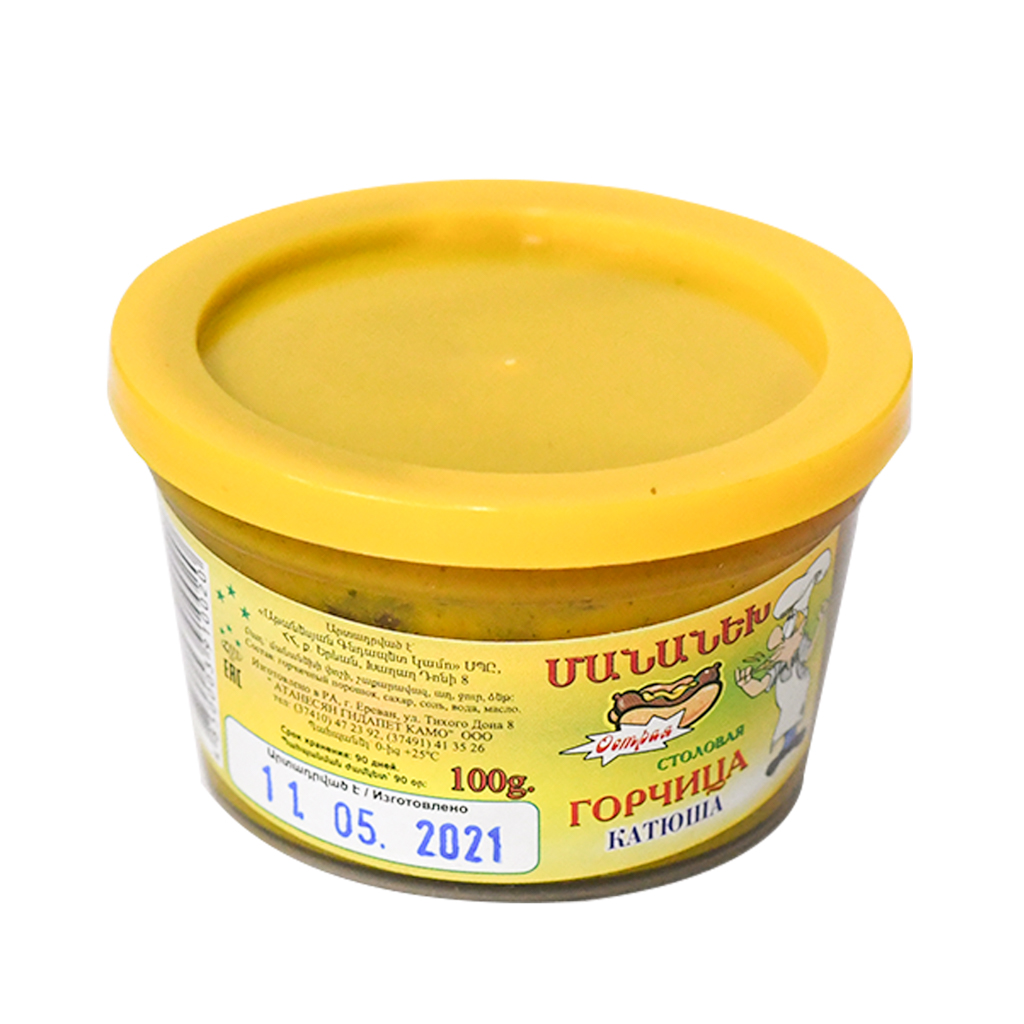 Mustard "Katyusha" 100g