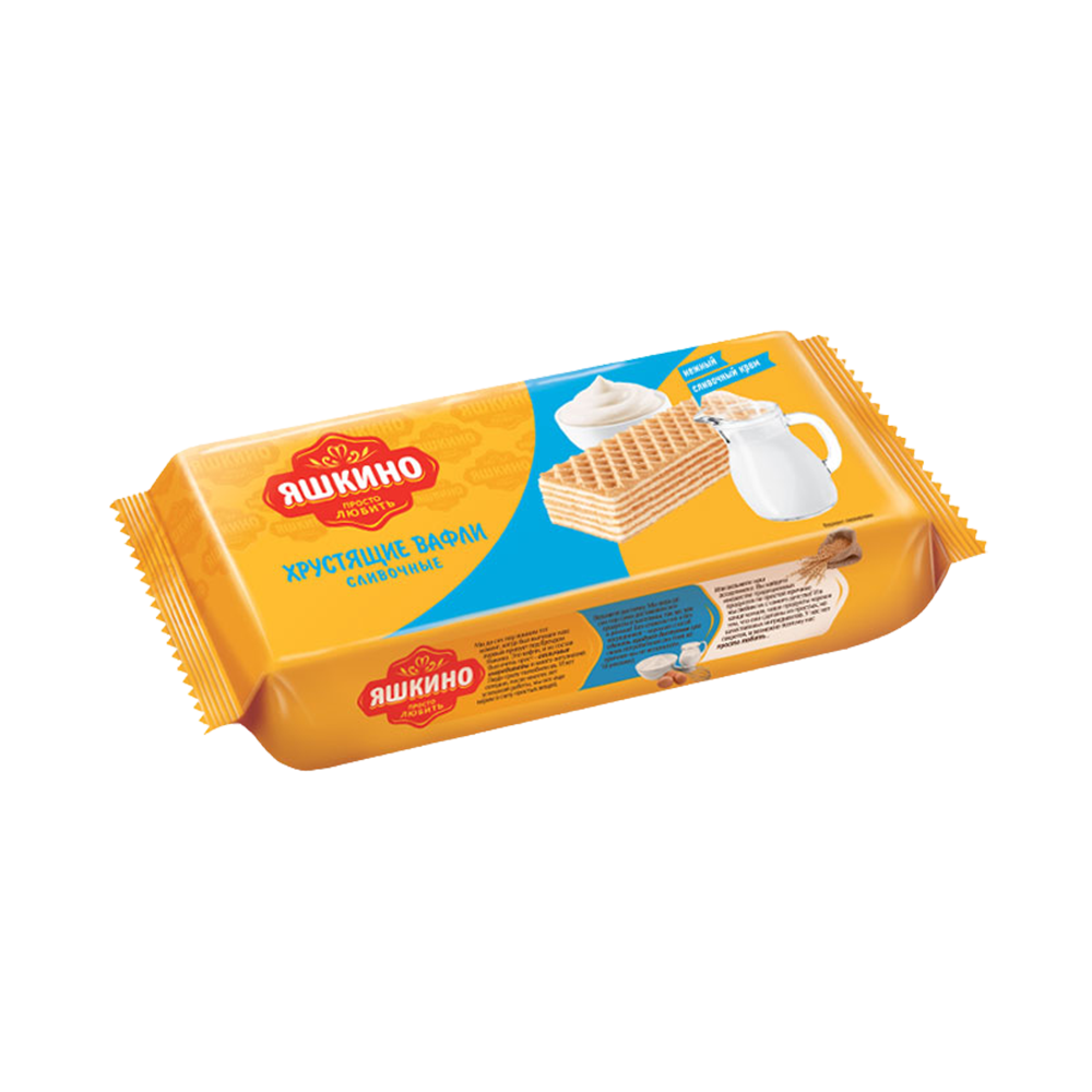 Վաֆլի սերուցքային  Յաշկինո 300գ