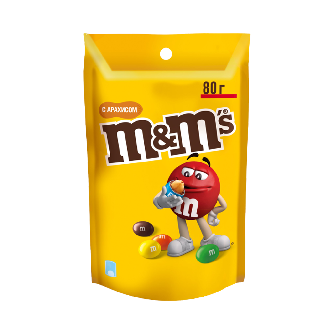 Շոկոլադ Էմ ընդ Էմս գետնանուշ 80գ