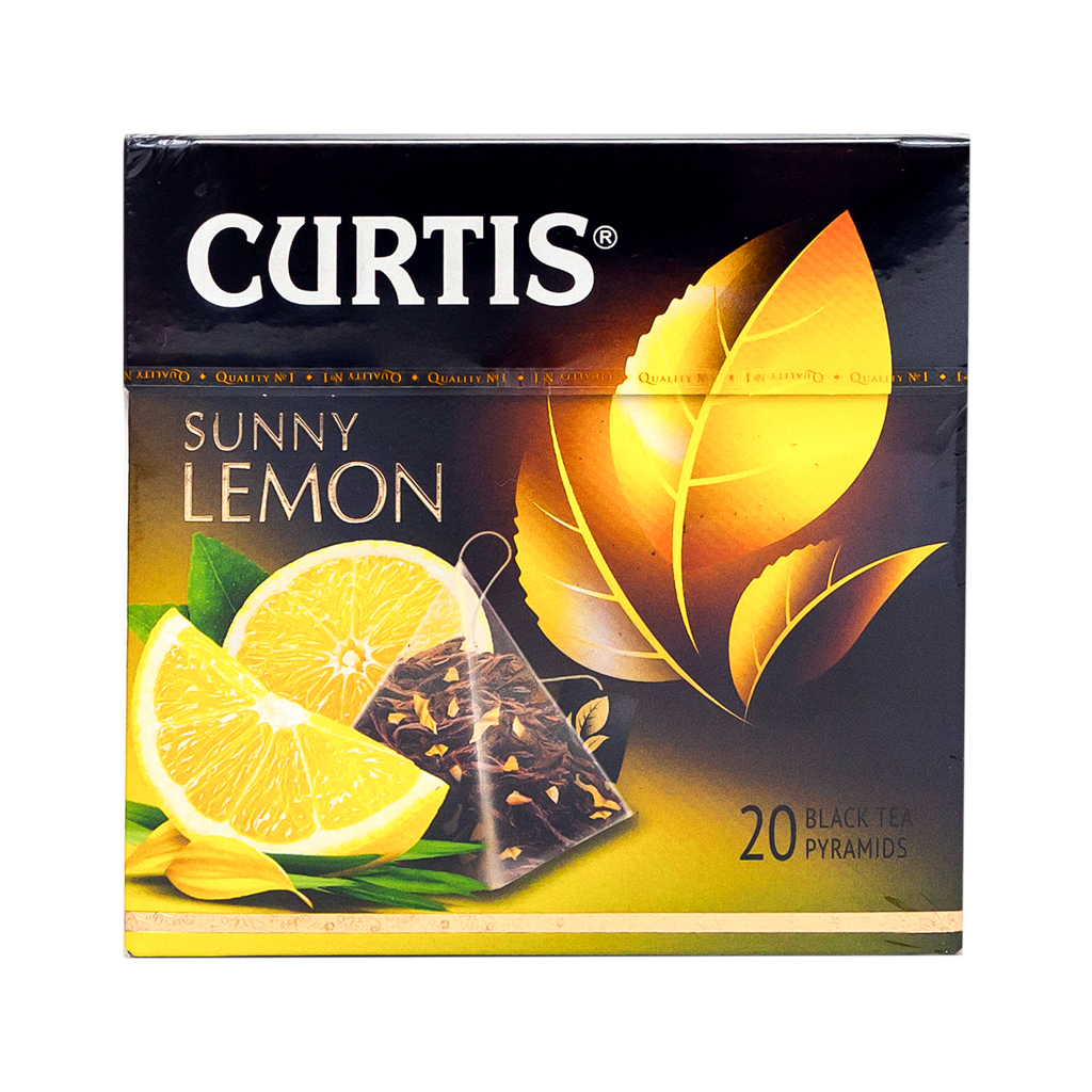 Black tea "Curtis" solar lemon 20x1.7g