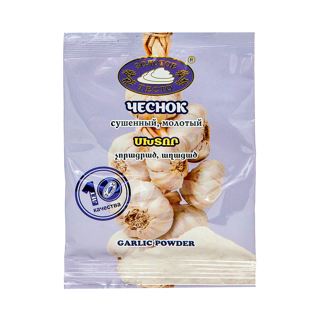 Garlic powder "Zolotoye Testo" 15g