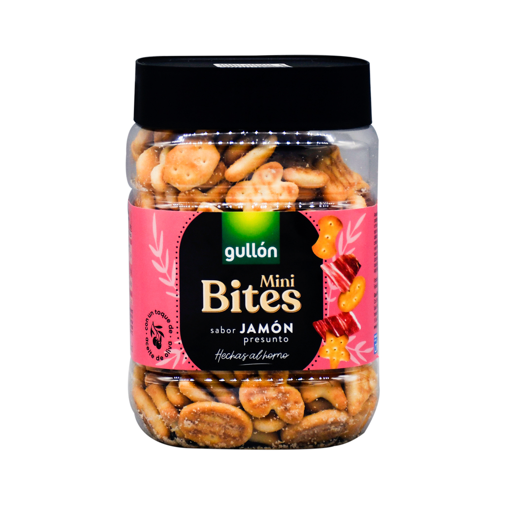 Cracker "Gullon" mini, jamon 250g