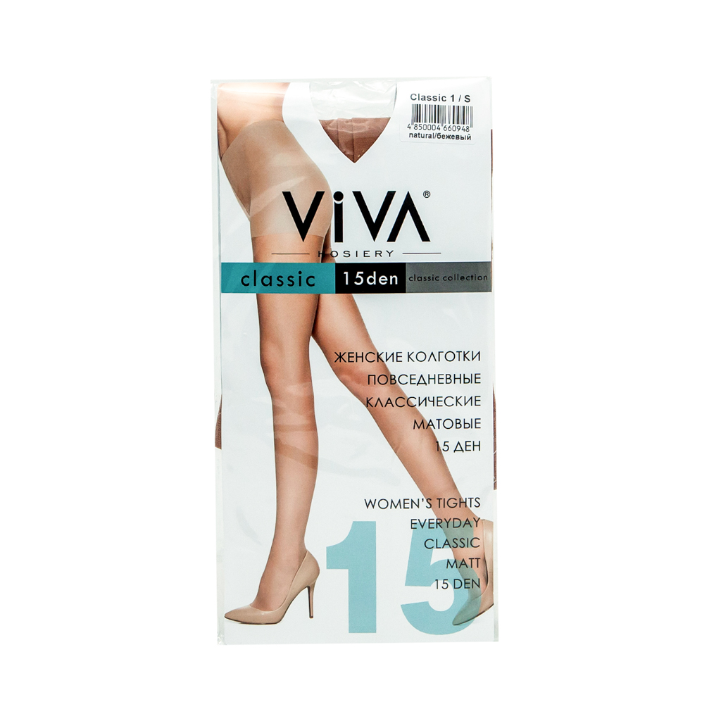 Tights "Classic" 15den natural 1 Viva