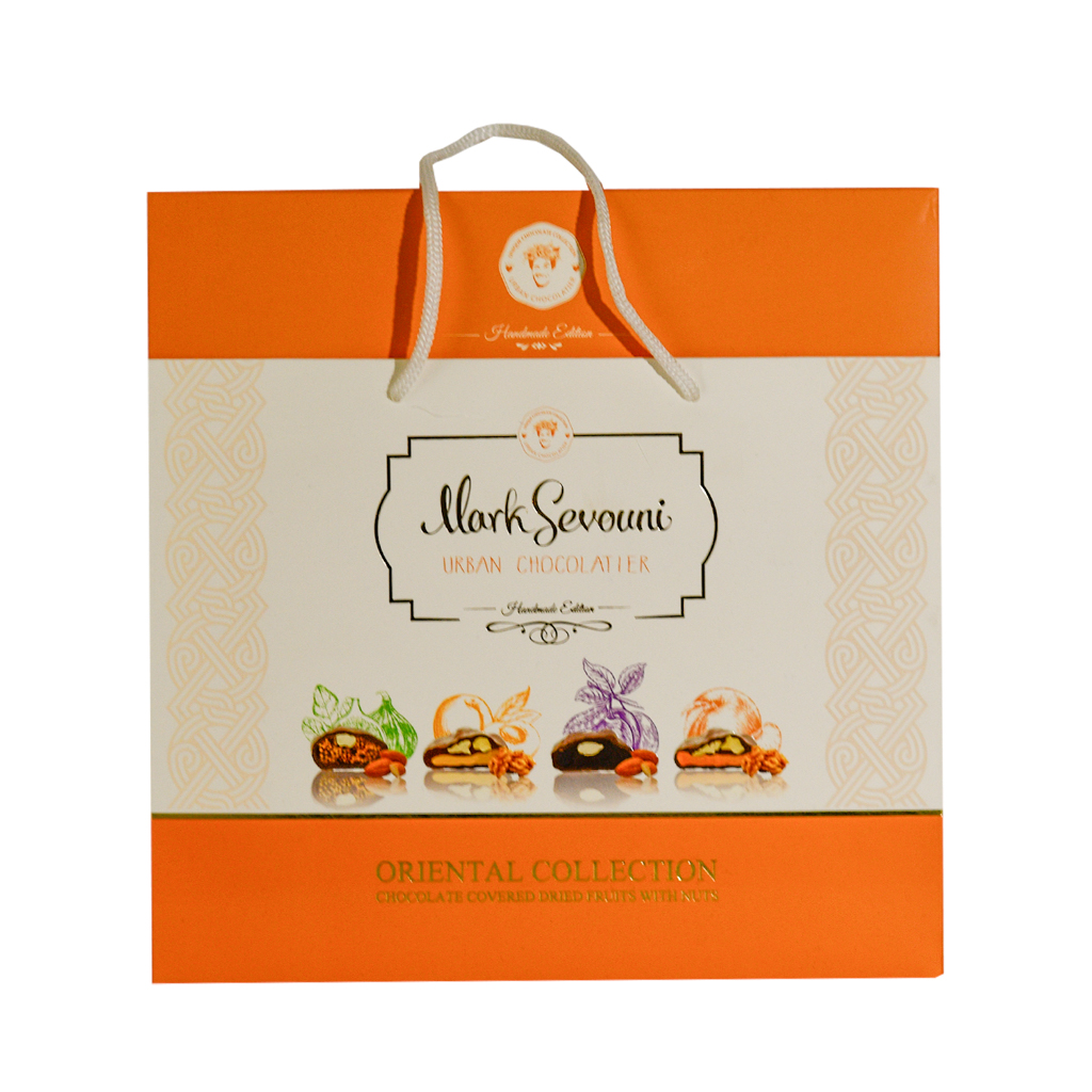 Chocolate box "Mark Sevouni" Oriental, Assorted dried fruits 300g