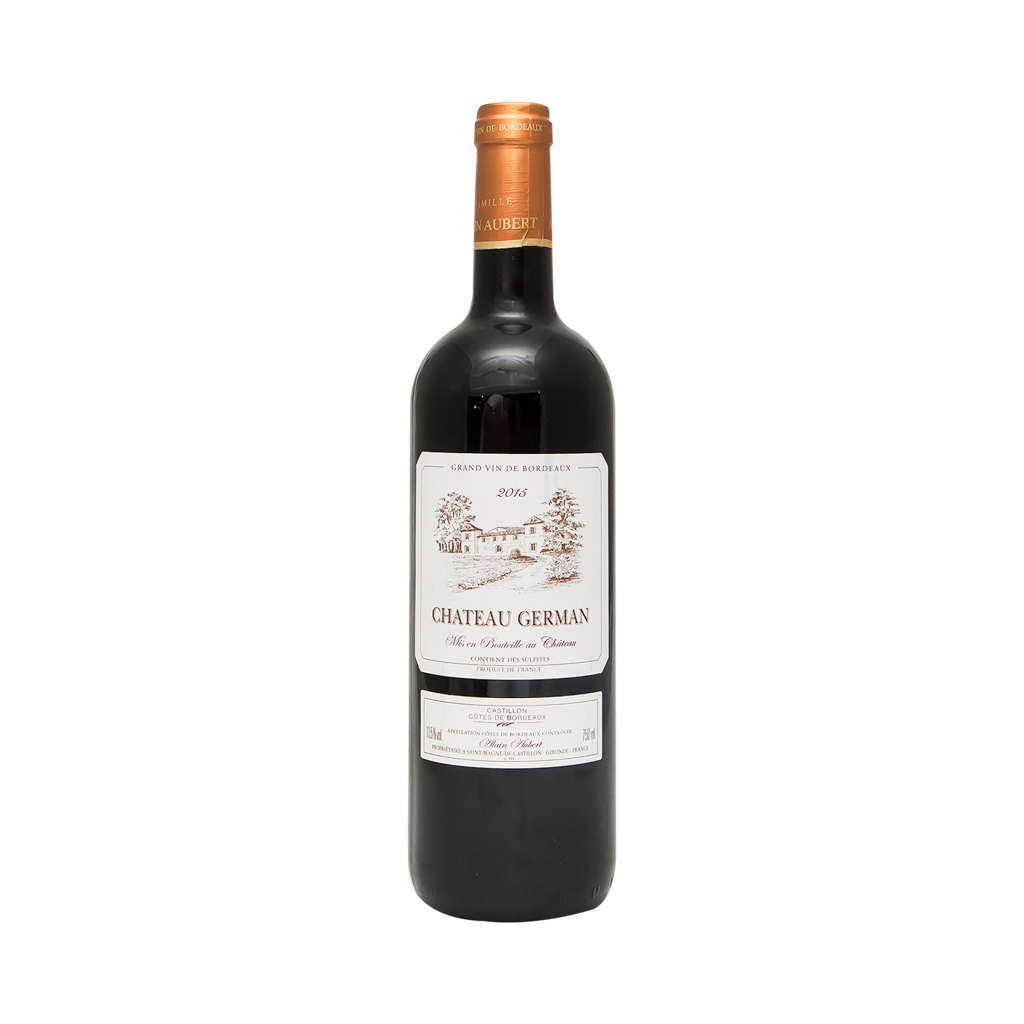 Wine "Chateau" German, red dry 0.75l