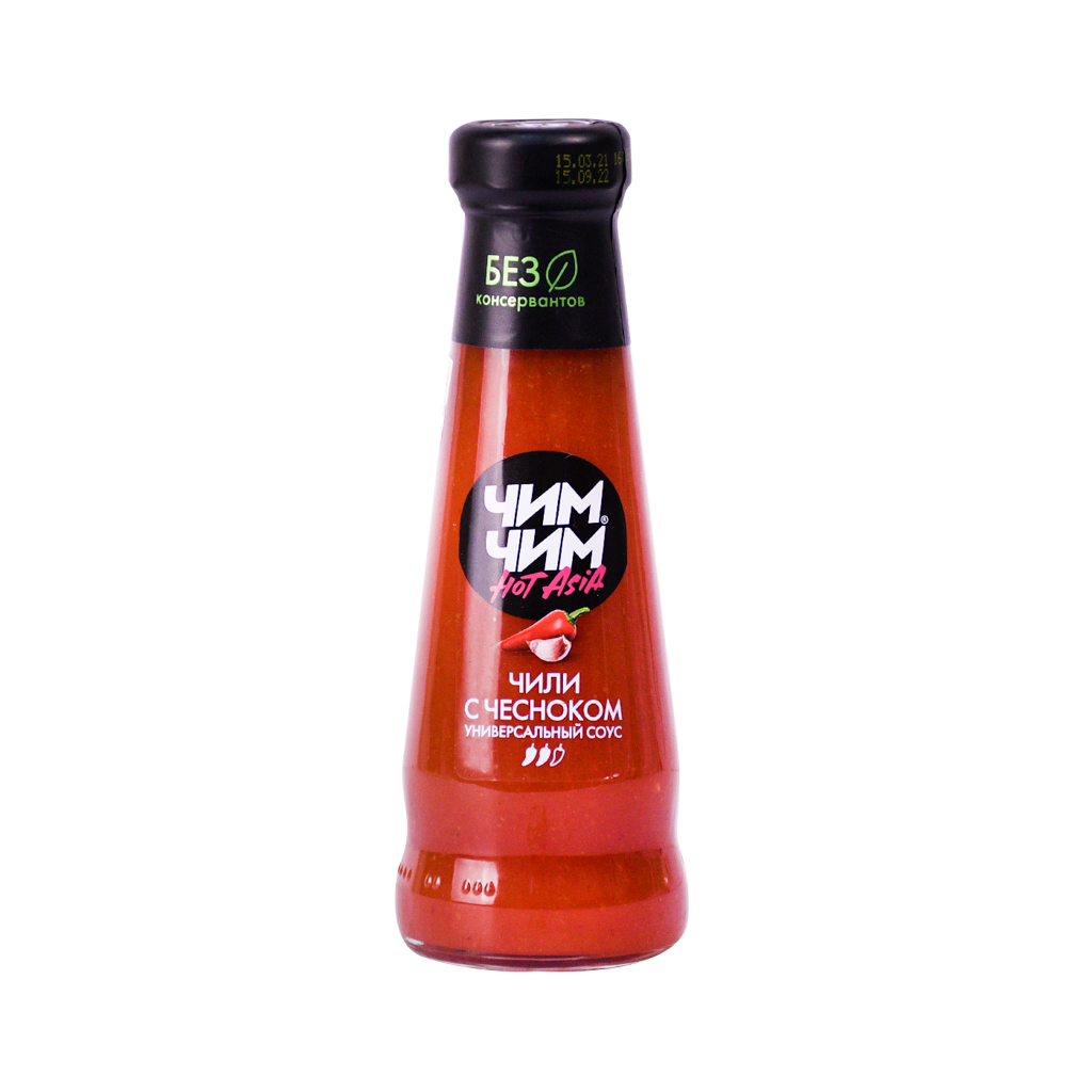 Sauce "Chim Chim" chilli garlic g/b 210g