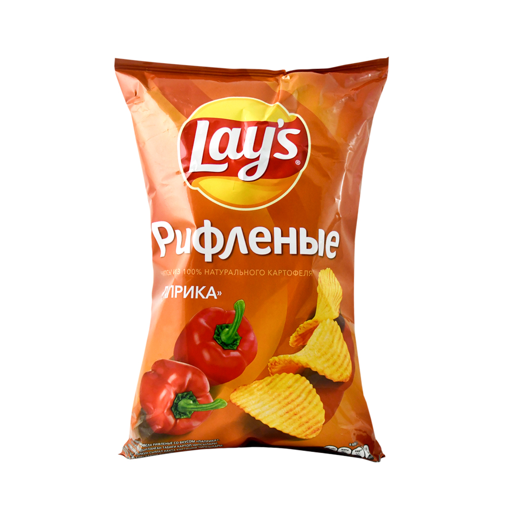 Chips "Lays" Riffled, paprika 140g