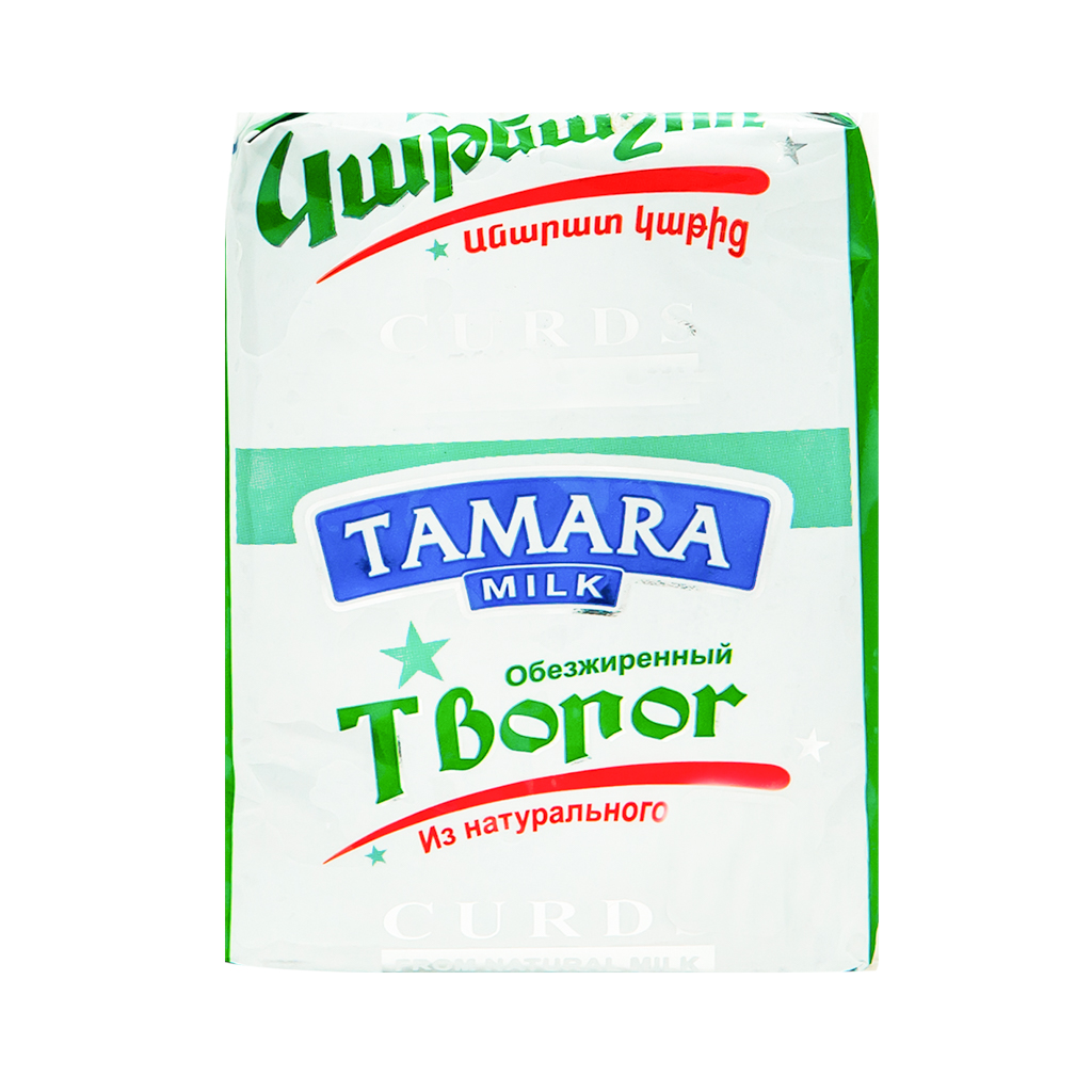 Կաթնաշոռ Թամարա 0% 180գ