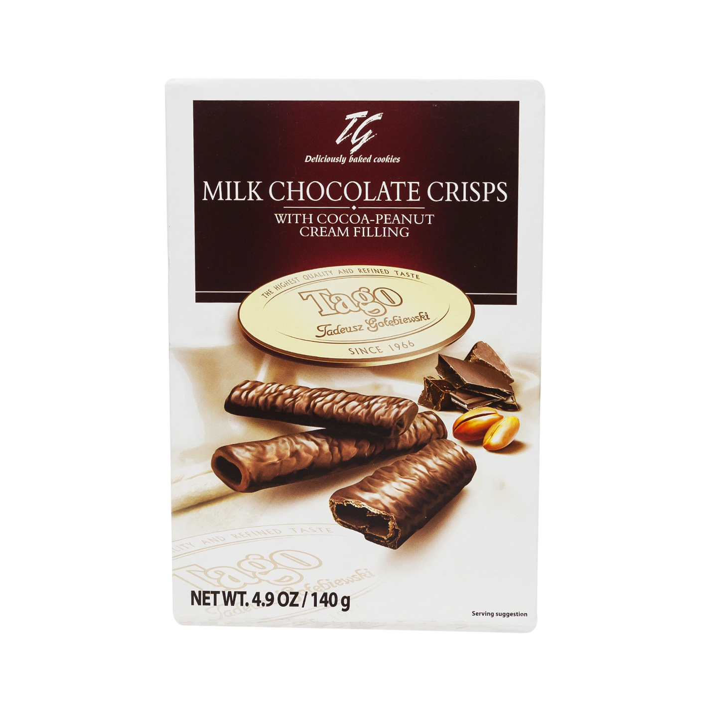 Վաֆլի կաթնային շոկոլադ Տագո 210/140գ