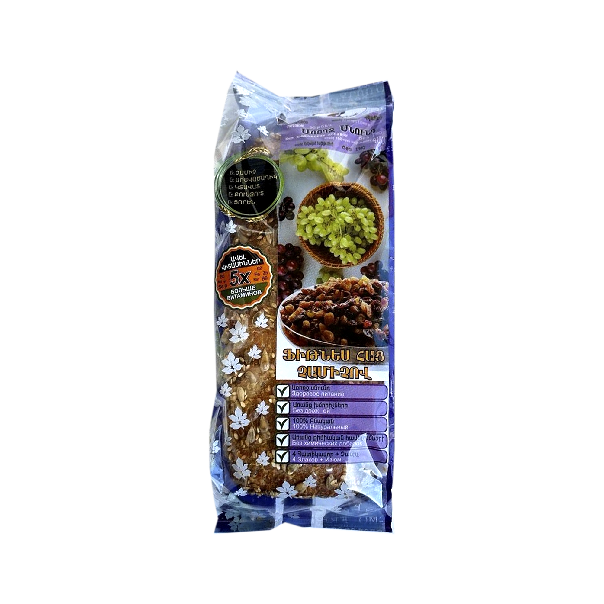 Հաց Ֆիթնես Չամիչով 400գ