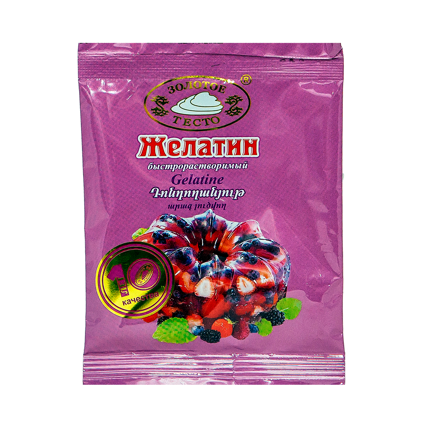 Ժելատին Զոլոտոե տեստո 20գ