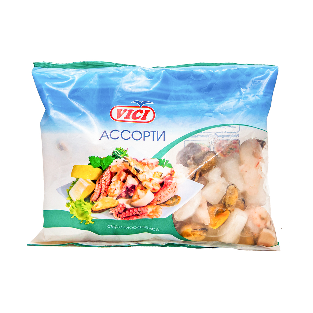 Assorted seafood raw frozen "Vici" 400g