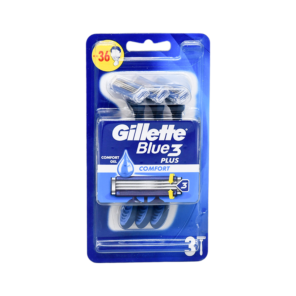 Shaving razor "Gillette" Blue3 Comfort 3pcs