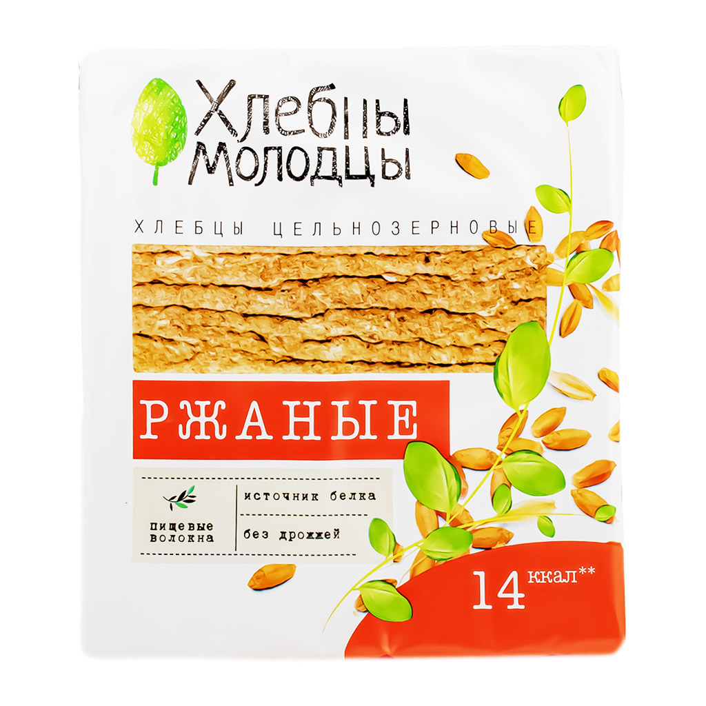 Buckwheat-rye crispbread "Khlebci-Molodci" 110g