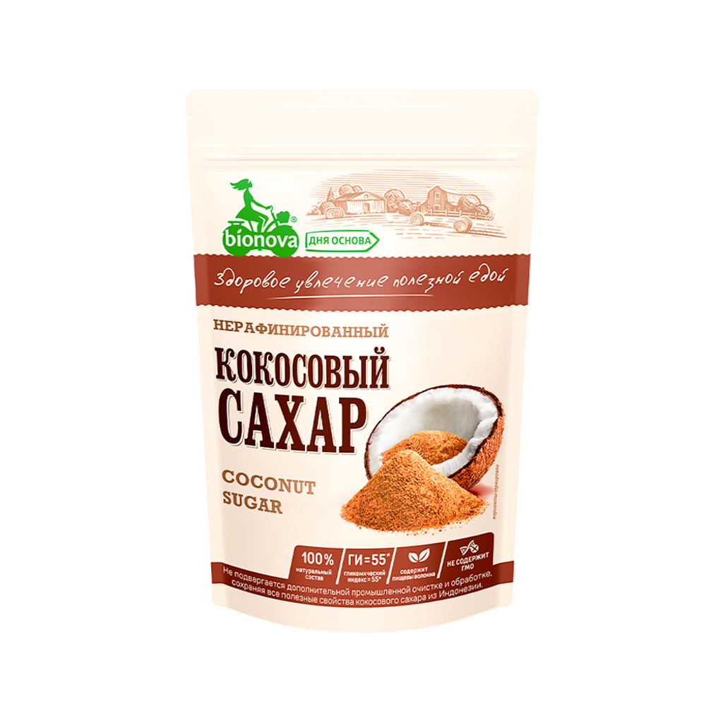 Coconut sugar "Bionova" organic 200g