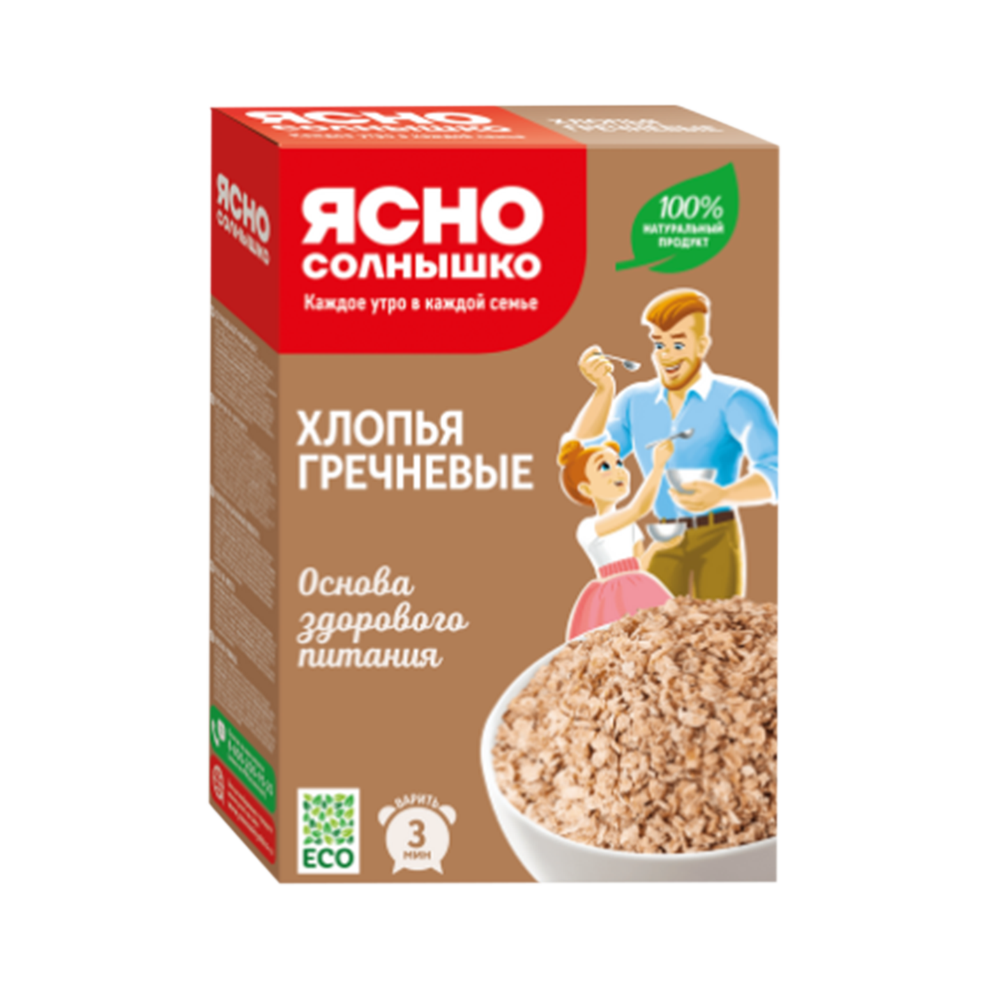 Հնդկաձավարի փաթիլներ  Յասնո 375գ