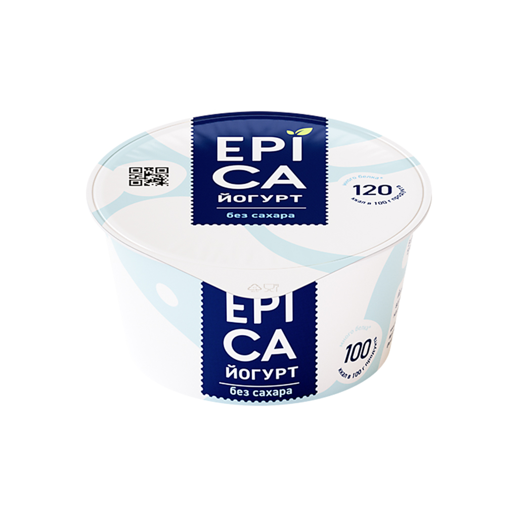 Yogurt "Epika" sugar free 6% 130g