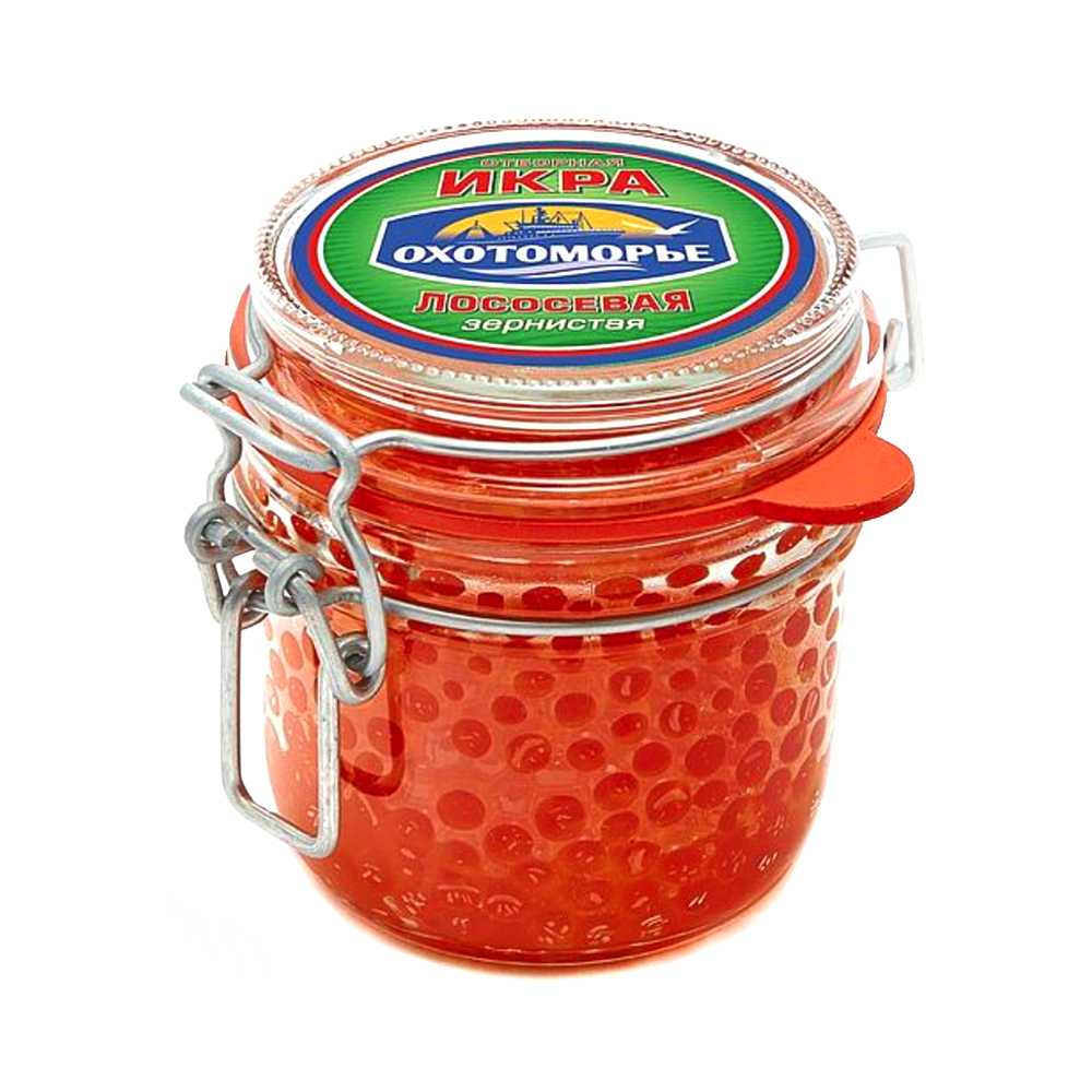 Ձկնկիթ սաղմոնի հատիկավոր Ախոտոմորե 230գ ա/տ