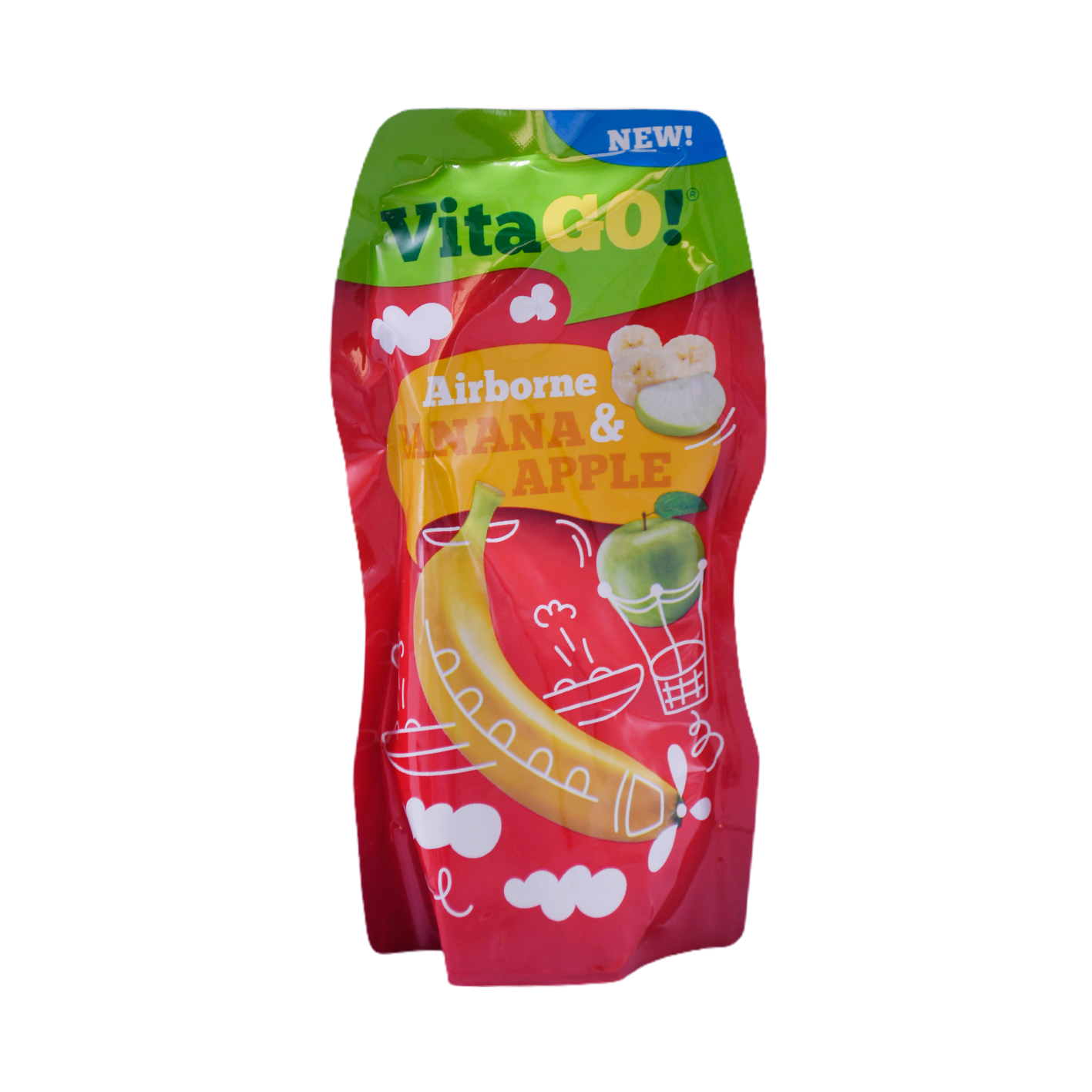 Հյութ Պարունակող ըմպելիք բանան-խնձոր ՎիտաԳո 200մլ