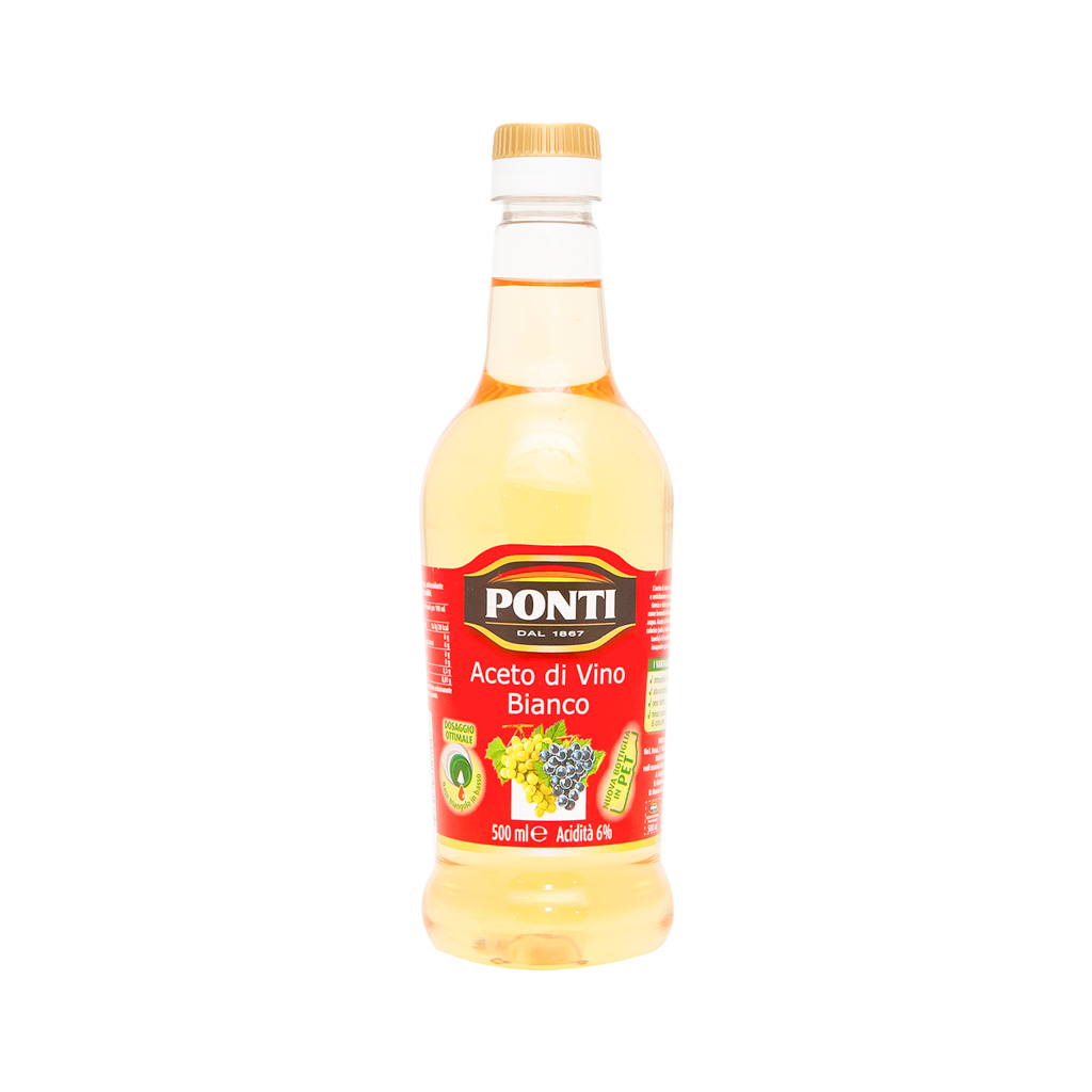 White grape vinegar "Ponti" 6% 500ml