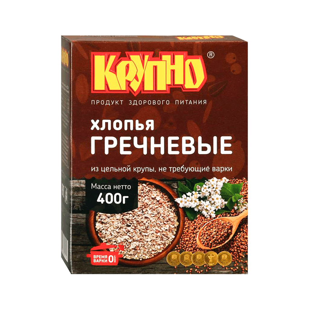 Փաթիլներ հնդկաձավարի Կրուպնո 400գ