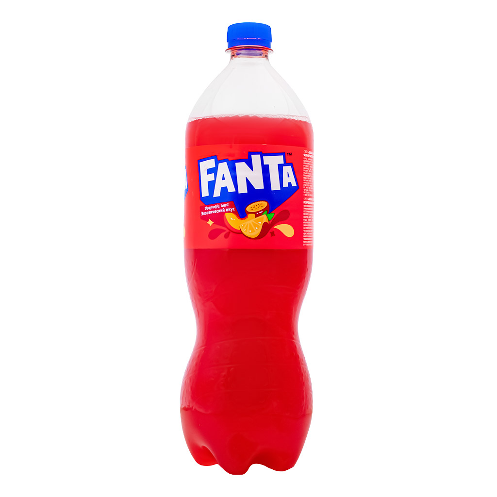 Carbonated drink "Fanta" exotic 1l