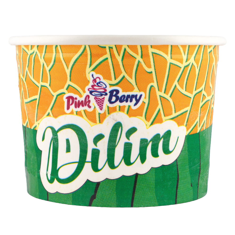 Ice cream "Pink Berry" Dilim, melon and watermelon 100g