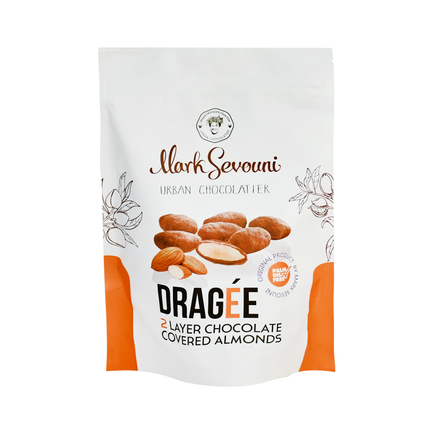 Դրաժե բոված նուշ շոկոլադապատ 160գ